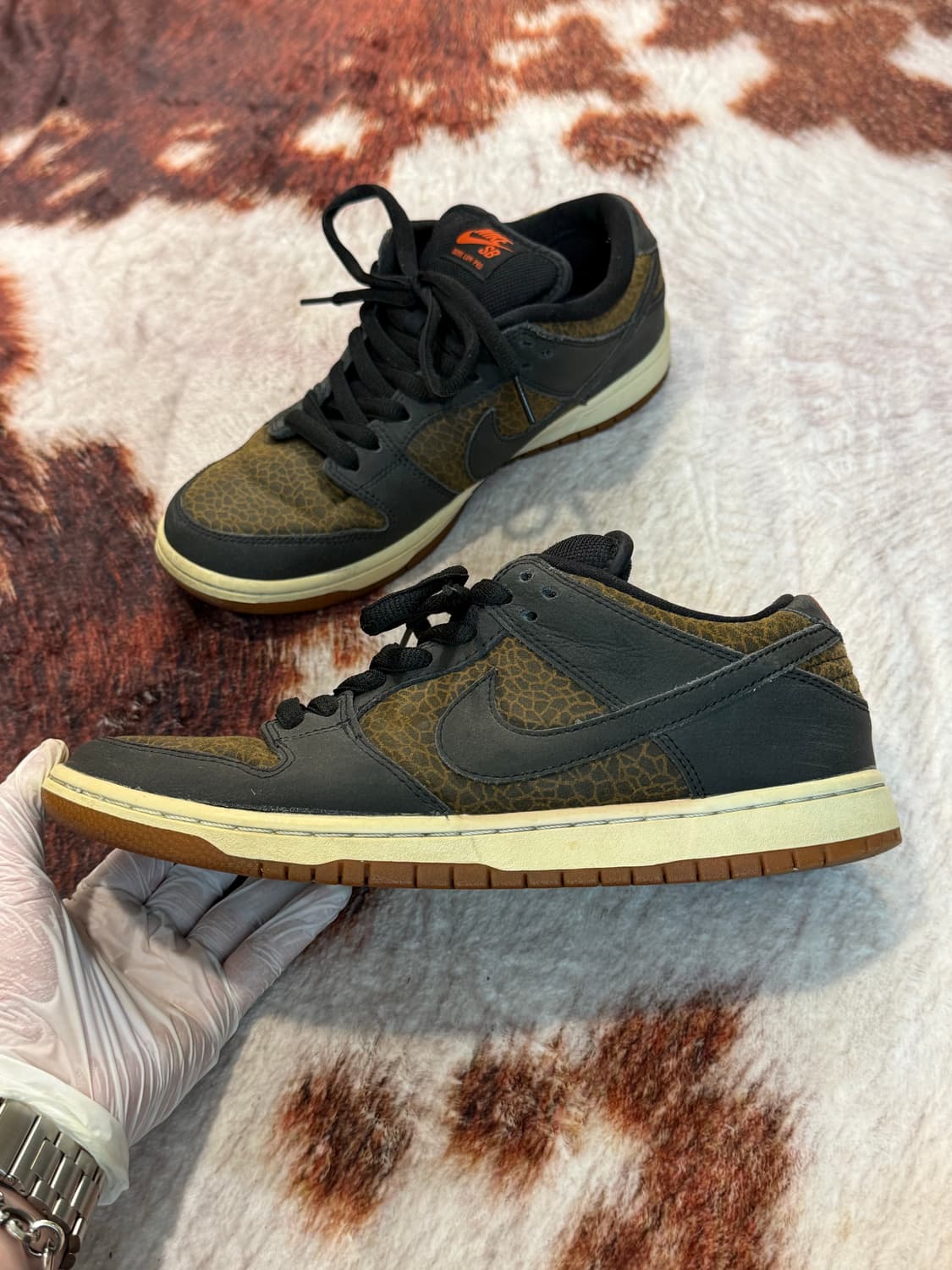 나이키 Nike SB 덩크 로우 지라프 브라운 265mm  상품이미지2