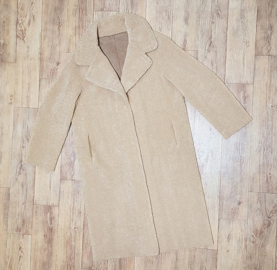 더아이잗(The izzat) 리버시블 테디베어코트 55-66 상품이미지3