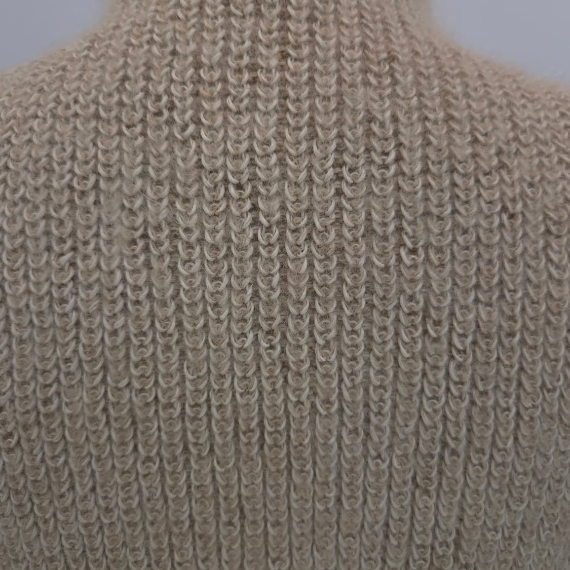 하이넥 집업 포켓 니트 베스트 상품이미지8