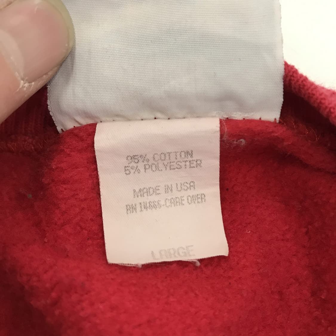 LEE 90s USA 미키마우스 맨투맨 [L] 상품이미지7