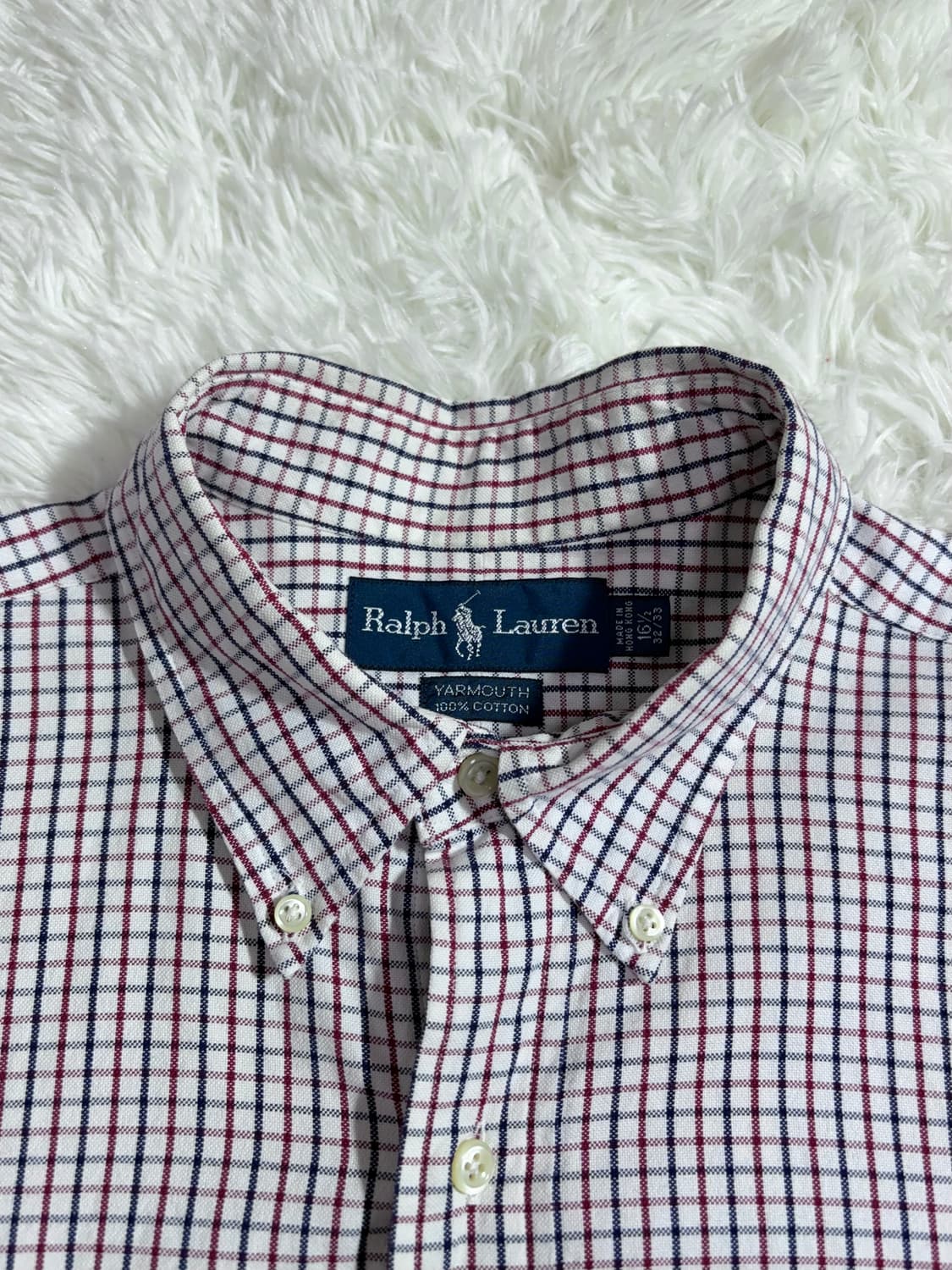 폴로 랄프로렌 포니 체크 셔츠  상품이미지5