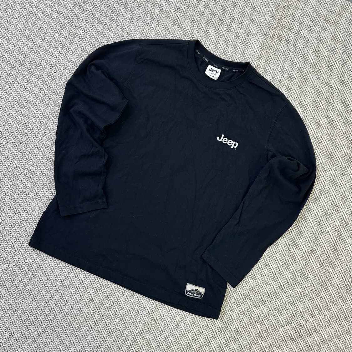 XL 지프 에센셜 긴팔 티셔츠 0331D 상품이미지1