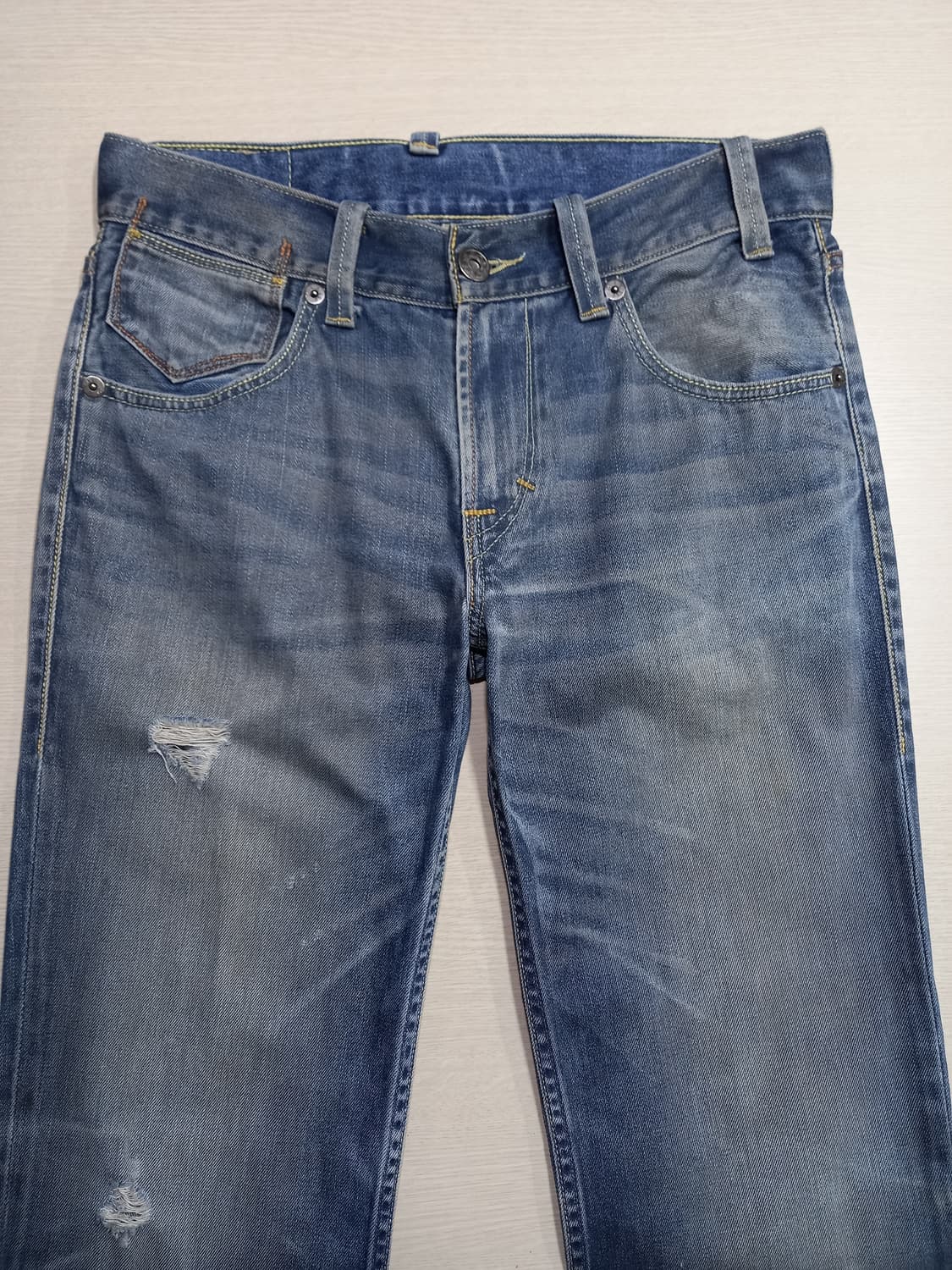 32 리바이스504 워싱 일자진 32-344 상품이미지3