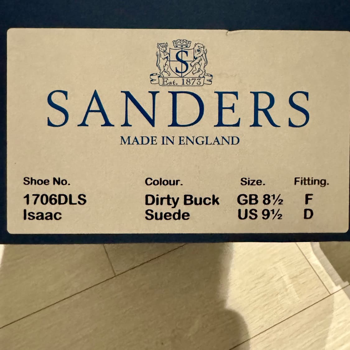 [UK8.5] 샌더스 페니로퍼 밀크쉐이크 🇬🇧 상품이미지4