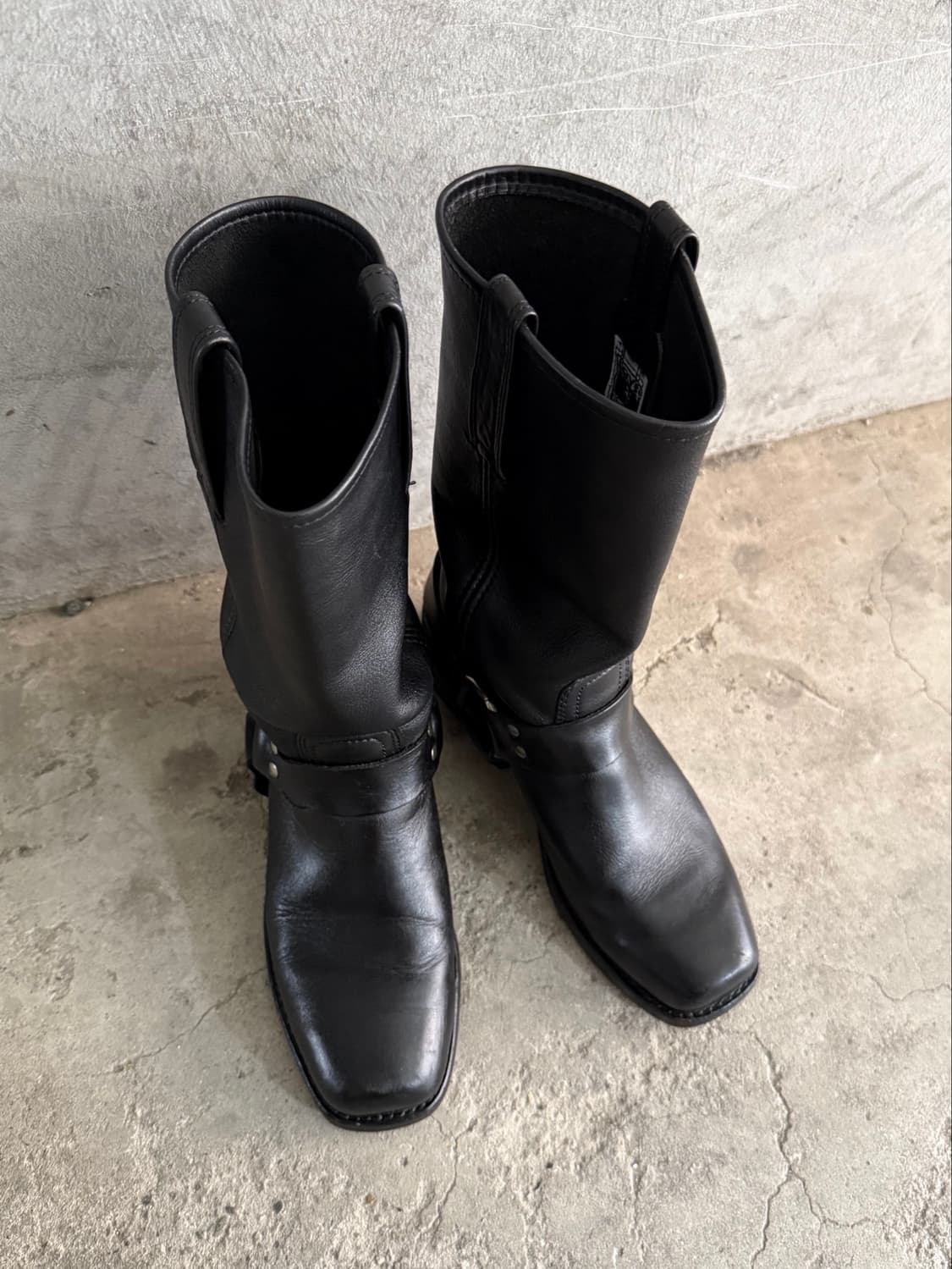 FRYE 87350-1 Harness 12R Leather Boots 상품이미지4