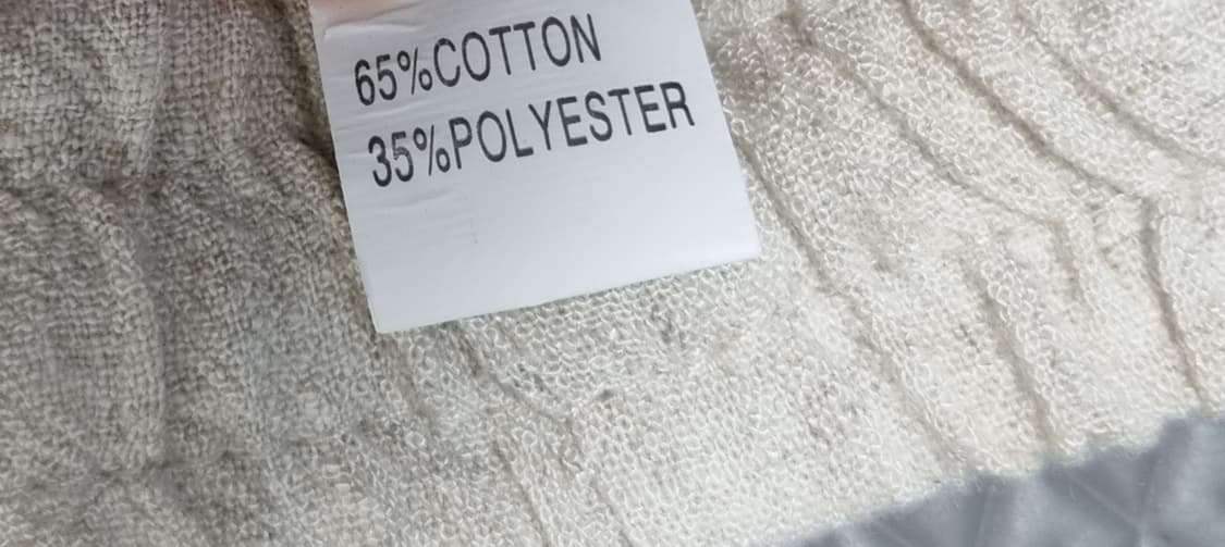 베이지 코튼 와이드 팬츠 바지 상품이미지4