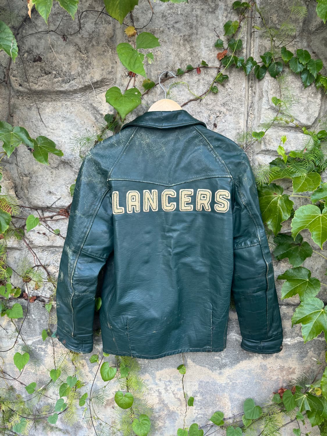 60s 영국 가죽 자켓 british leather jacket 영국군 상품이미지1