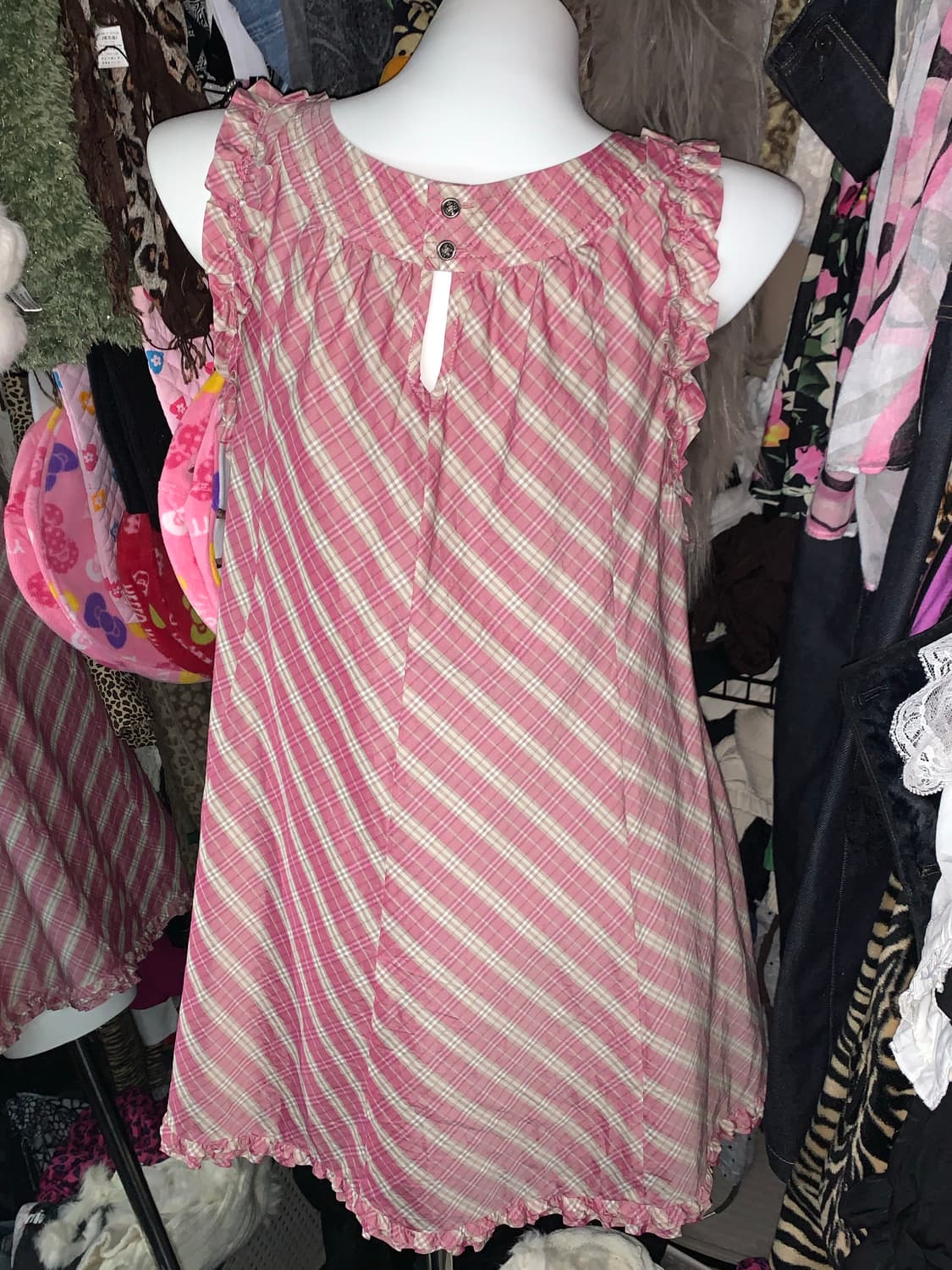 버버리 블루라벨 프릴 버튼 원피스 상품이미지3