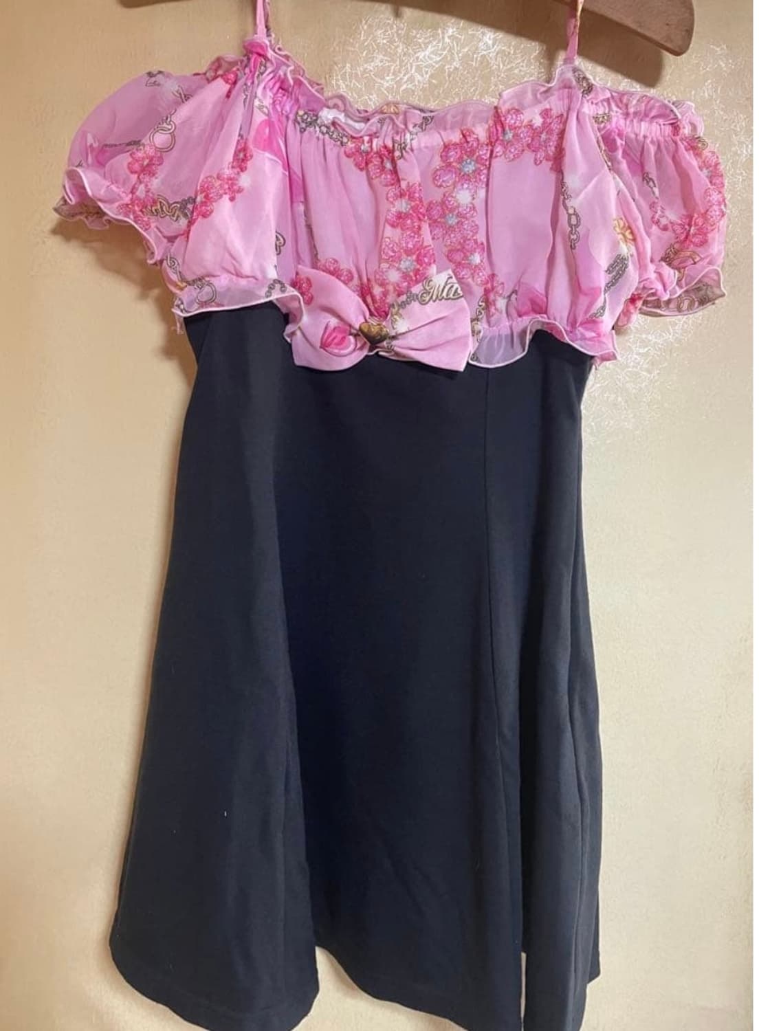 마즈 갸루 원피스 오프숄더 상품이미지1