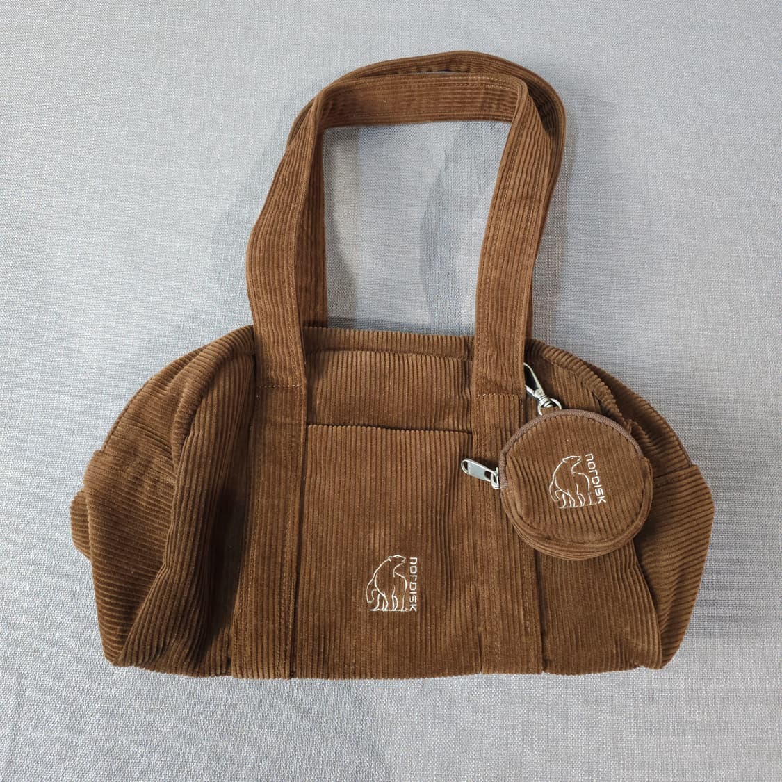 노르디스크 코듀로이 볼링백 상품이미지2