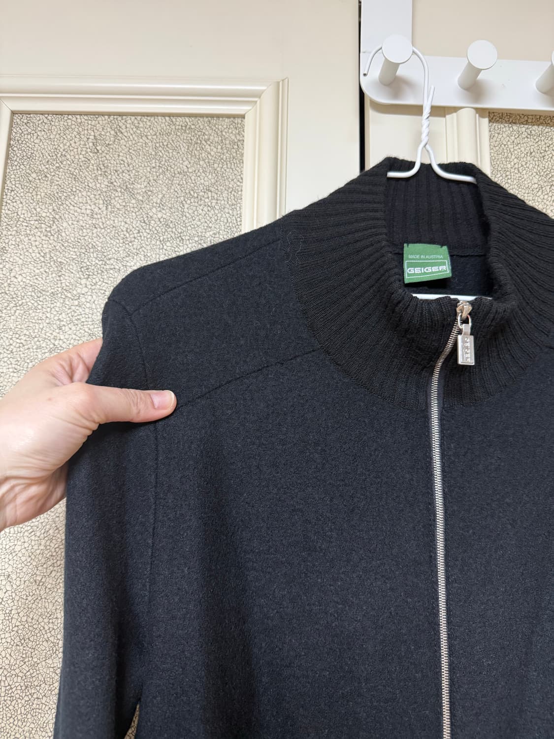 가이거 버진울 집업 가디건 상품이미지9