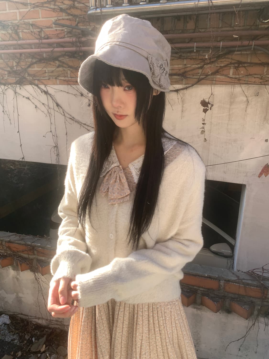 Angora Knit Cardigan 상품이미지2