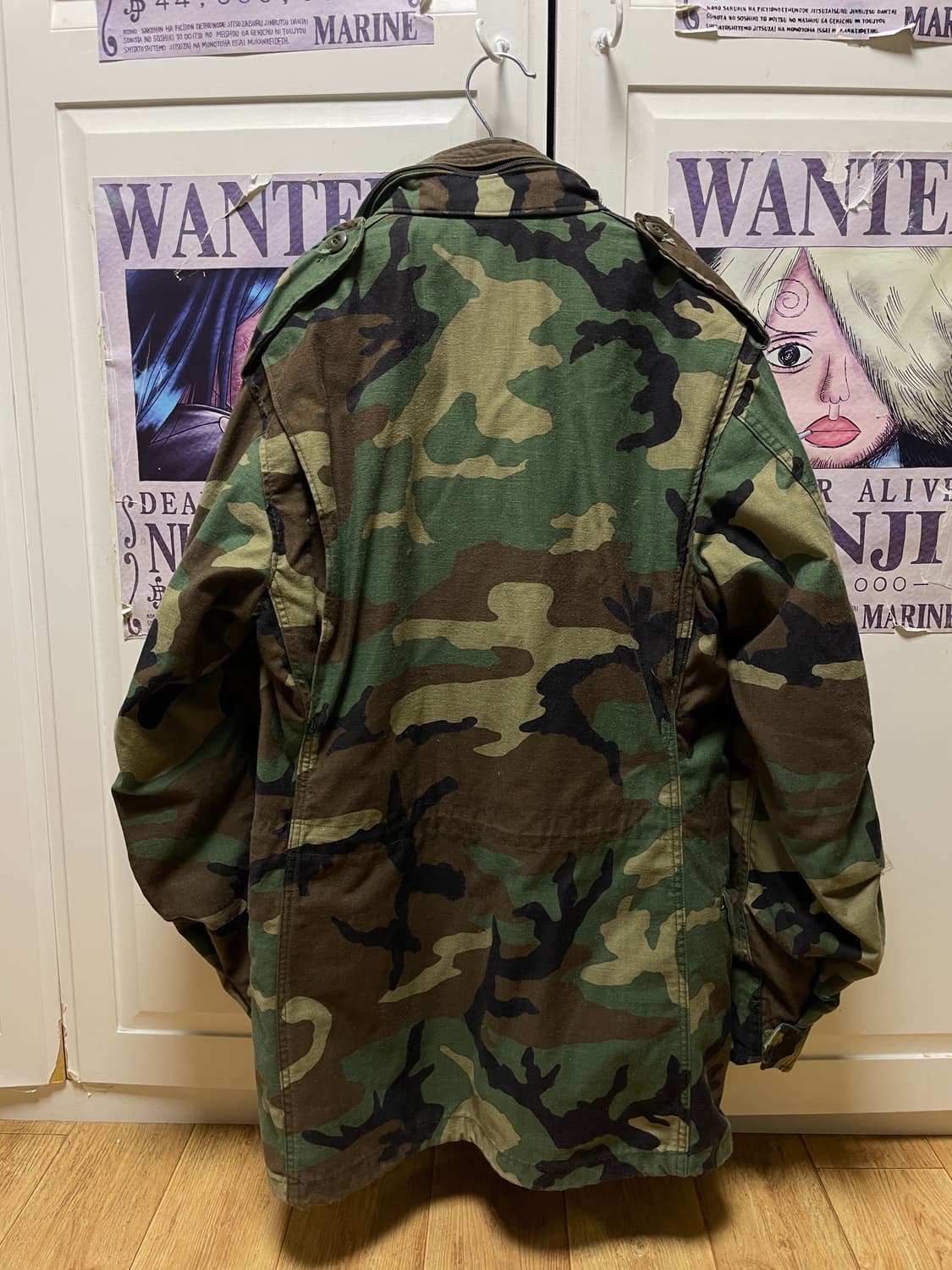 미군 카모 빈티지 필드 자켓 파카 S 상품이미지6