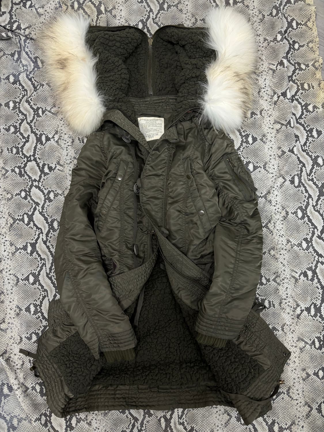 [2000s G.O.A] Archive White Raccoon Fur 상품이미지2