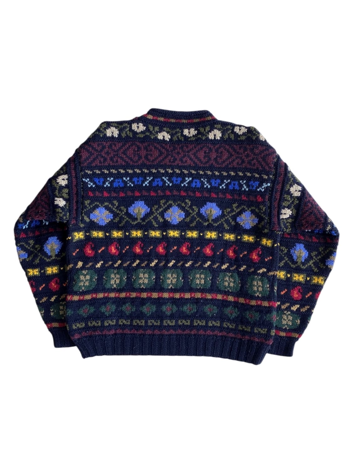 80's 엘엘빈 페어아일 롤넥 스웨터  상품이미지2