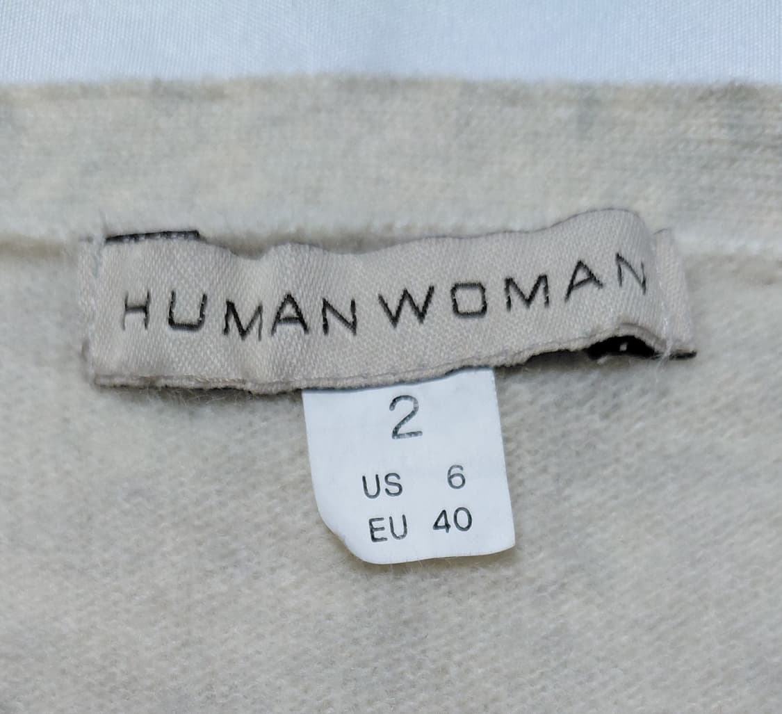 [HUMAN WOMAN] 정품 울 100% 더블 버튼 가디건 (사이즈 M 상품이미지4