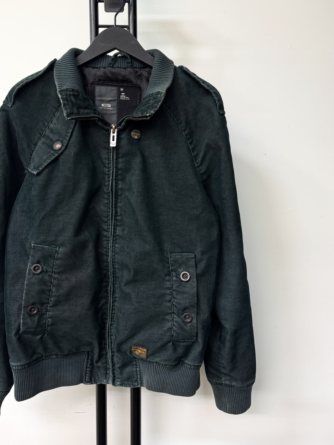 지스타로우 코듀로이 봄버 자켓 상품이미지2