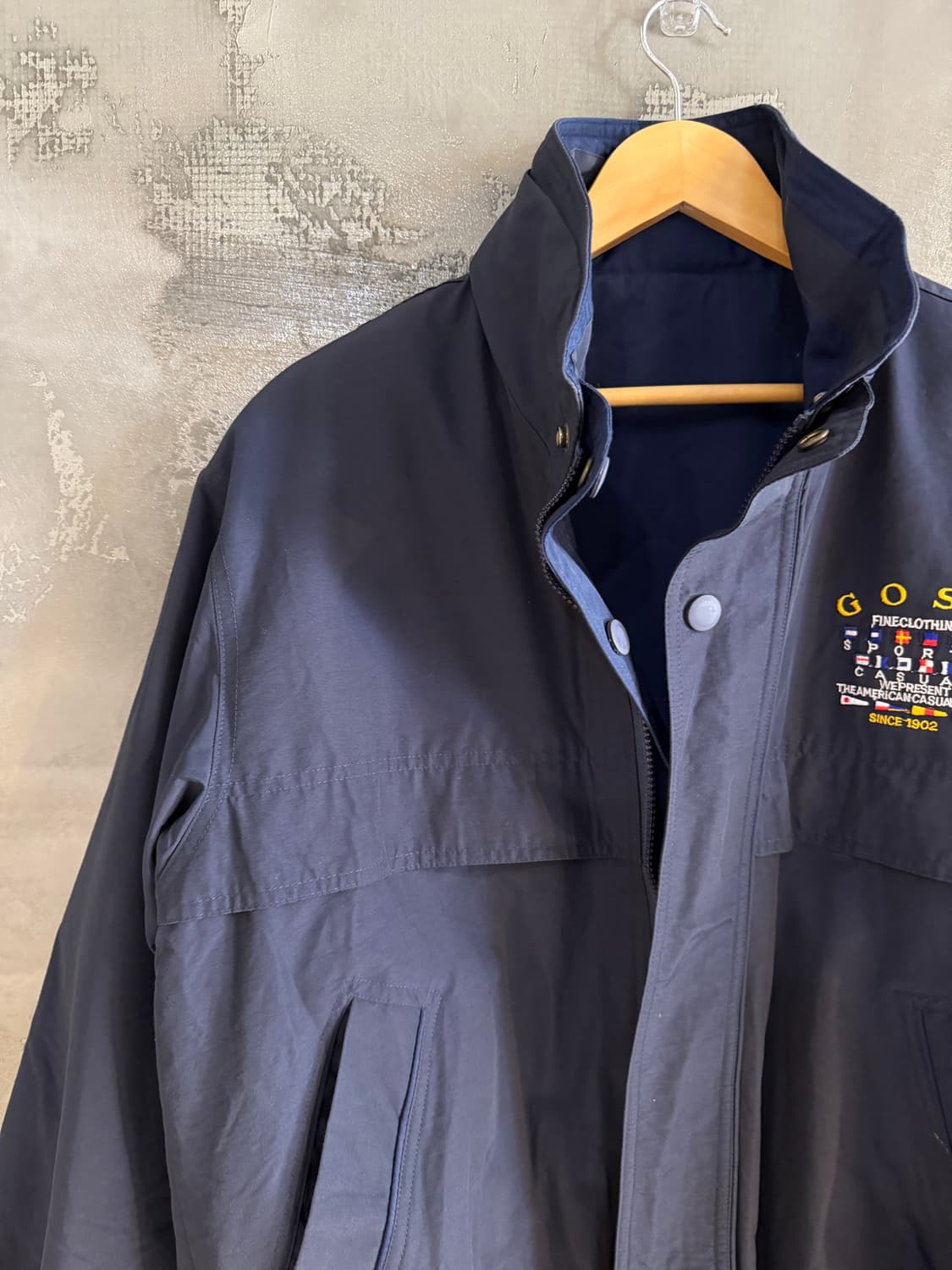 고스스포츠 리버시블 블루종자켓 L 상품이미지2