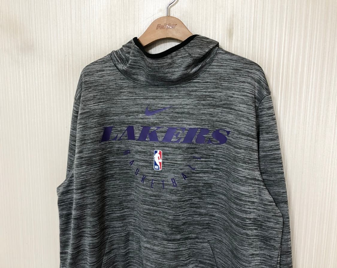NBA 나이키 LA레이커스 어센틱후드티셔츠/풀오버후디 XL(110) 상품이미지5