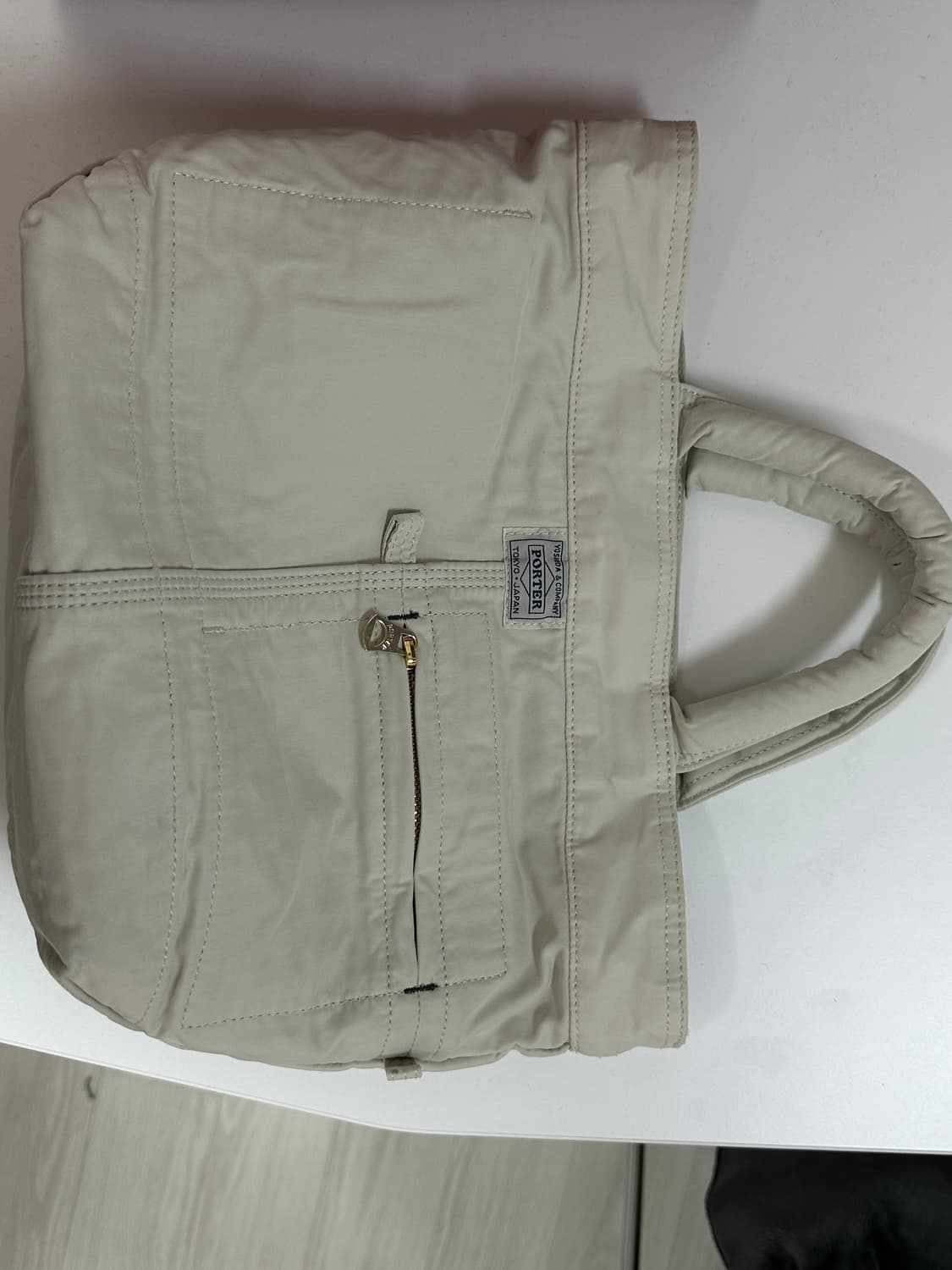 요시다포터 마일 토트백 화이트 상품이미지5