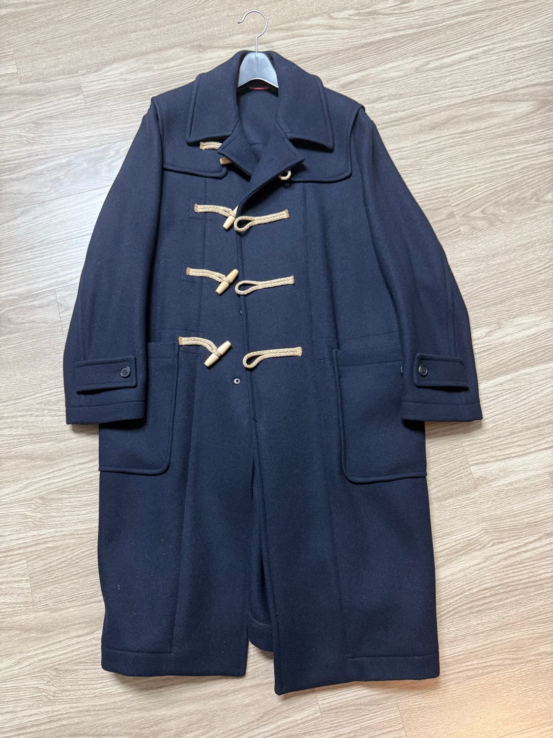 (100) 헤지스맨 오버핏 더플코트(Long) 상품이미지3