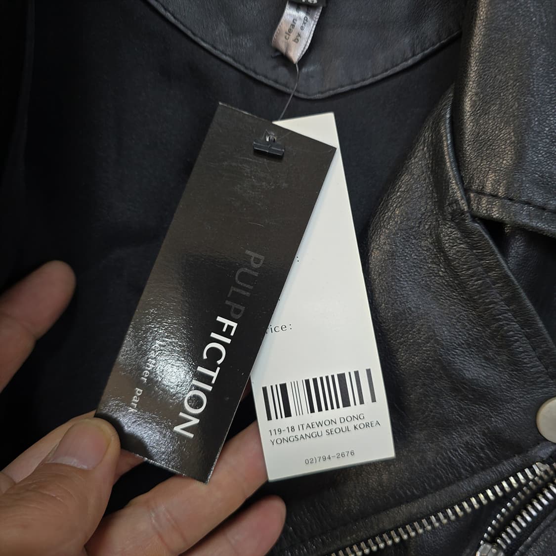 새제품)펄프픽션(PULP FICTION) 램스킨 라이더 가죽자켓 48 상품이미지7
