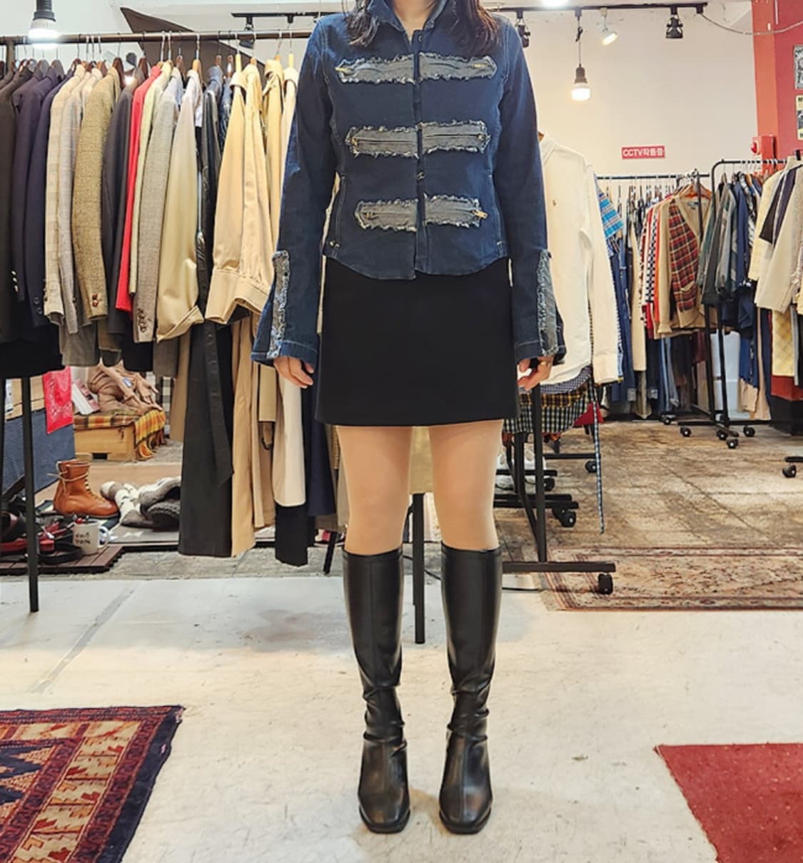 SONIA RYKIEL 소니아 리키엘 유니크 데님 자켓 상품이미지2