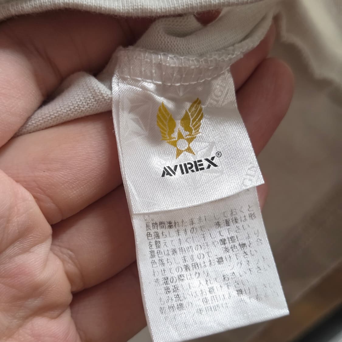 아비렉스 카모 헤비코튼 오버핏 반팔 상품이미지9