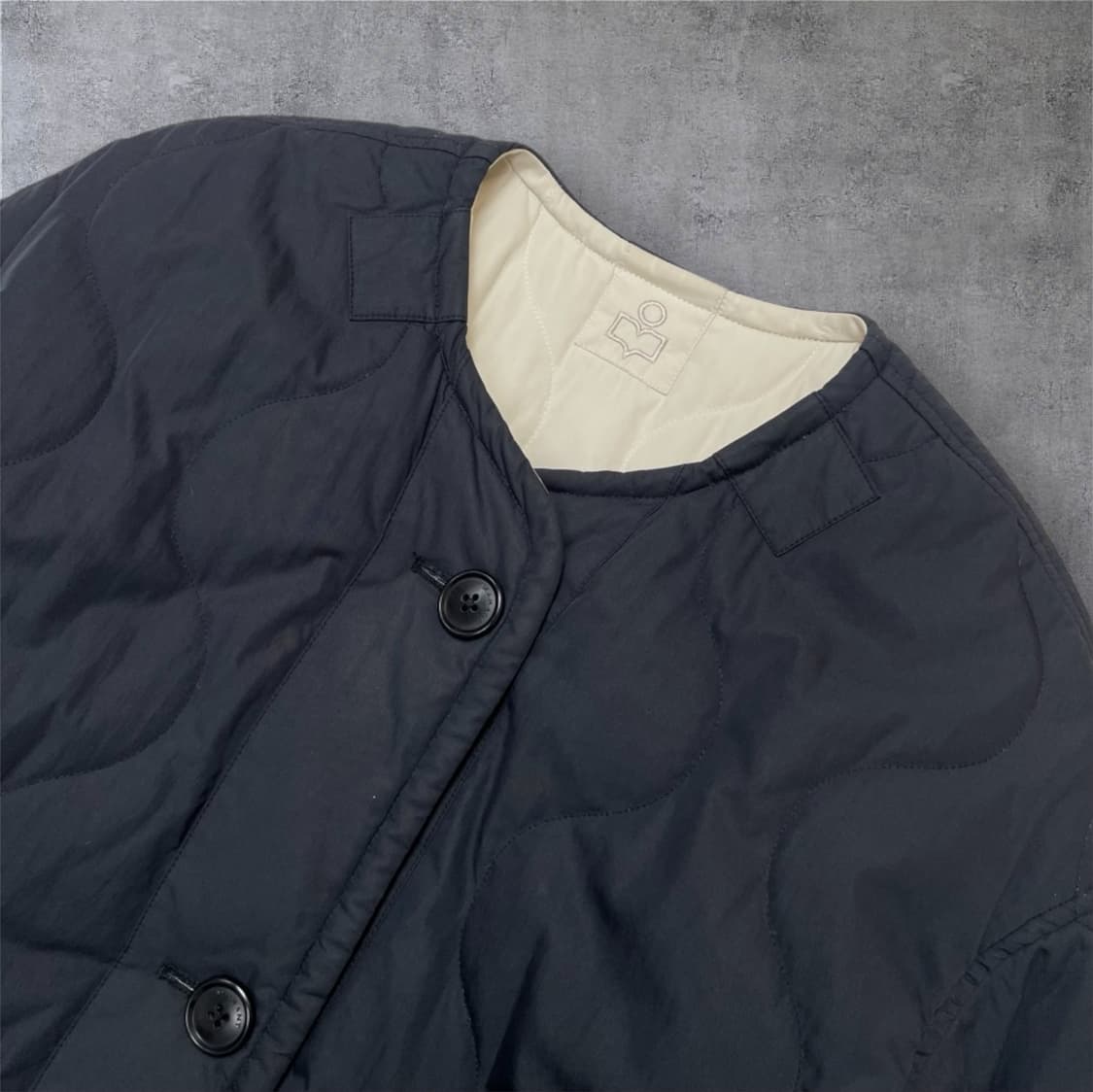 이자벨마랑 에뚜왈 네스메 리버서블 퀼팅 점퍼 34 상품이미지2