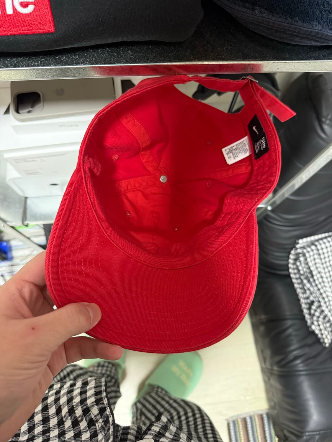 나이키 헤리티지 볼캡 레드 상품이미지2