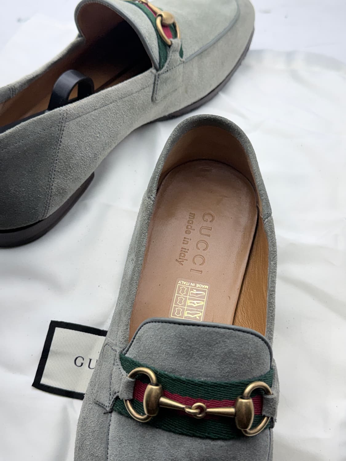 정품)구찌 홀스빗 구두 260 상품이미지9