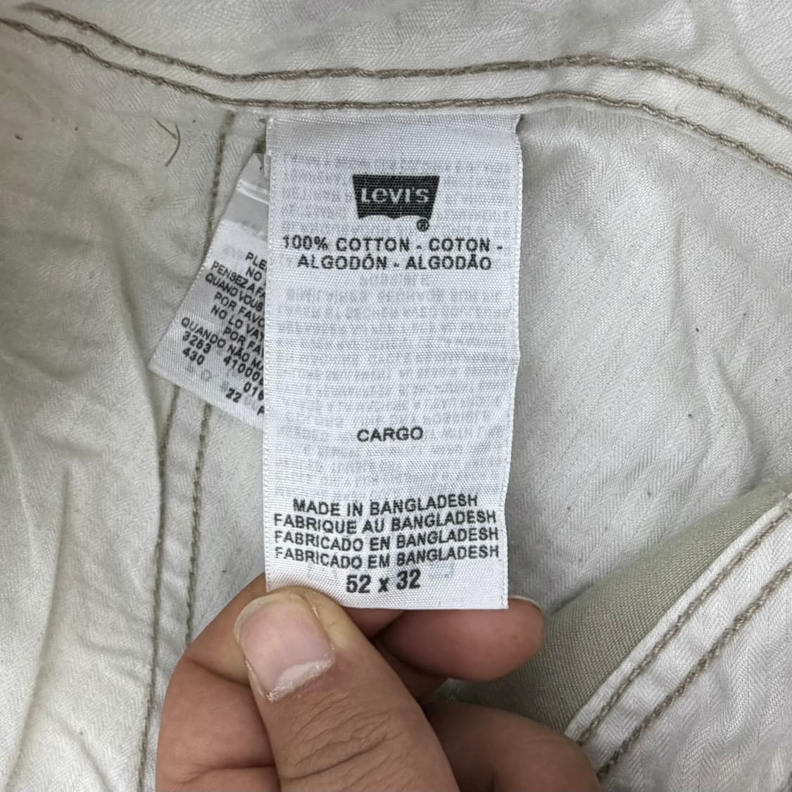 리바이스 와이드 스트레이트 카고 팬츠 (54) 상품이미지8