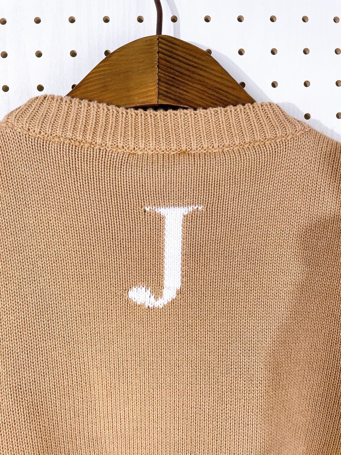 (정품/새상품) 조슈아 X 스마일 공용 스마일 J 로고 니트 상품이미지5