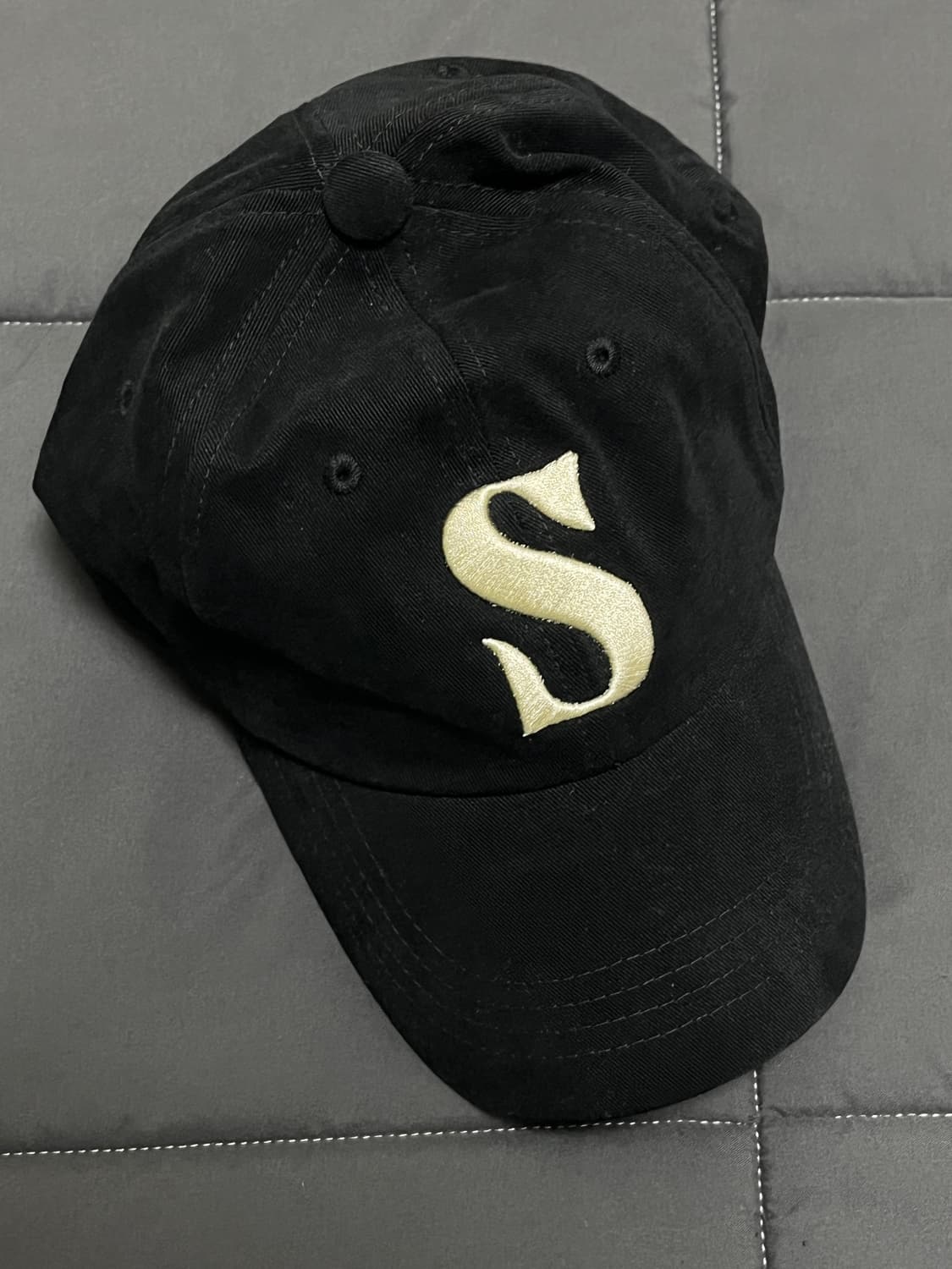 Satur 빈티지 캐쥬얼 볼캡 블랙 상품이미지1