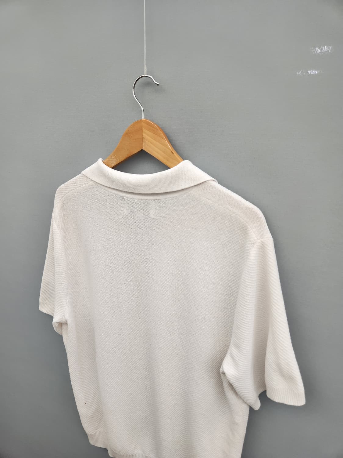 솔리드옴므 카라 반팔 니트 상품이미지7