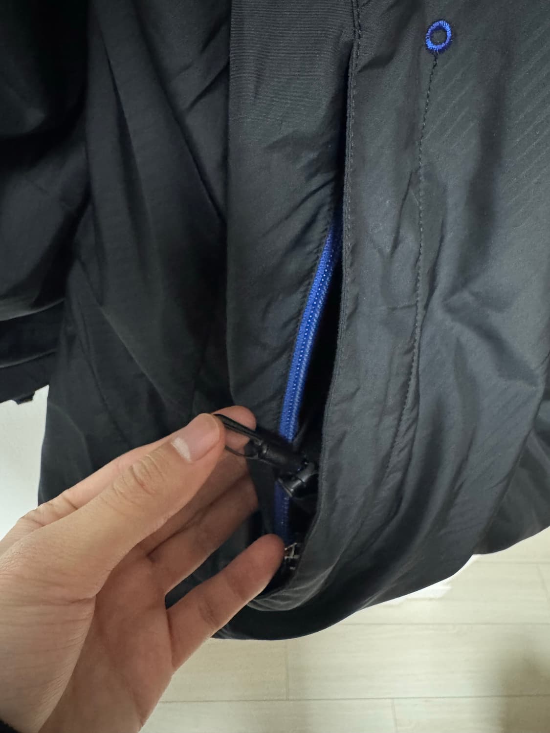 일본 데상트 기모 점퍼 상품이미지3