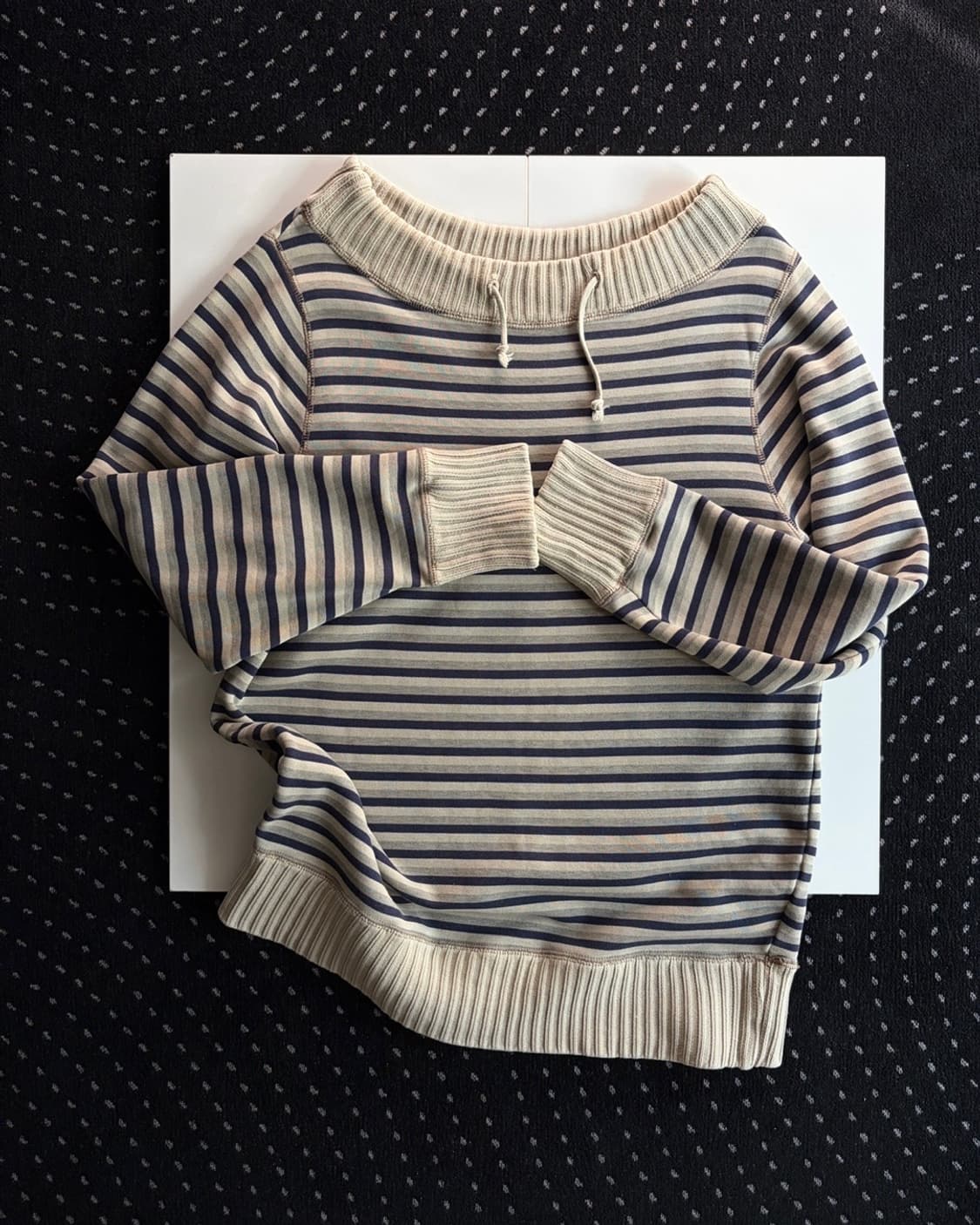 stripe patterned cotton top 상품이미지7