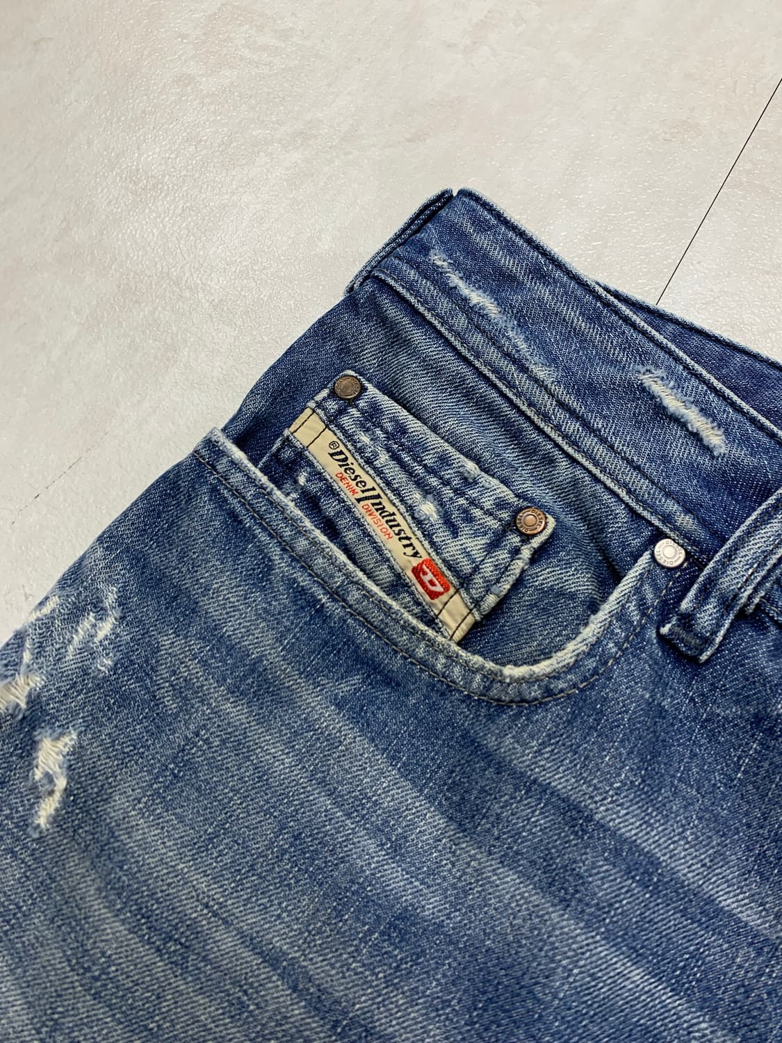 디젤 스트레이트 데님 팬츠 #114 상품이미지4