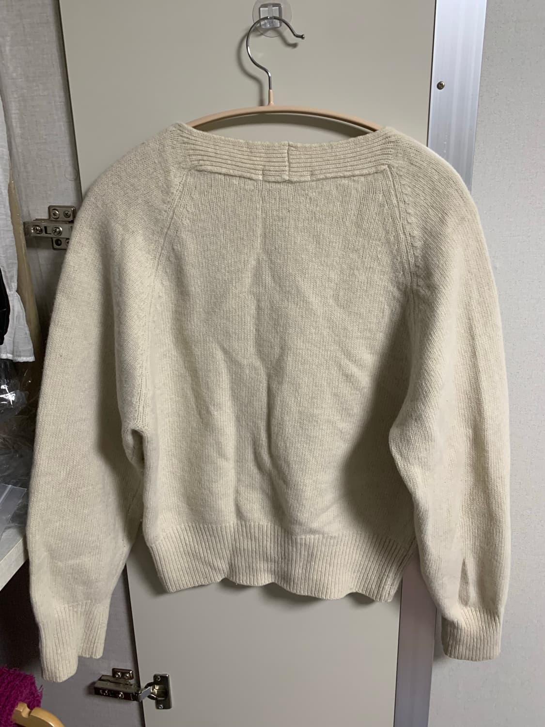 더버터크림 슬로코 캐시미어 니트 솔티드 상품이미지9