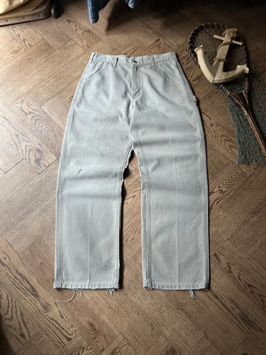 [32]칼하트 USA 덩가리핏 데저트탄 카펜터 워크 팬츠 상품이미지2