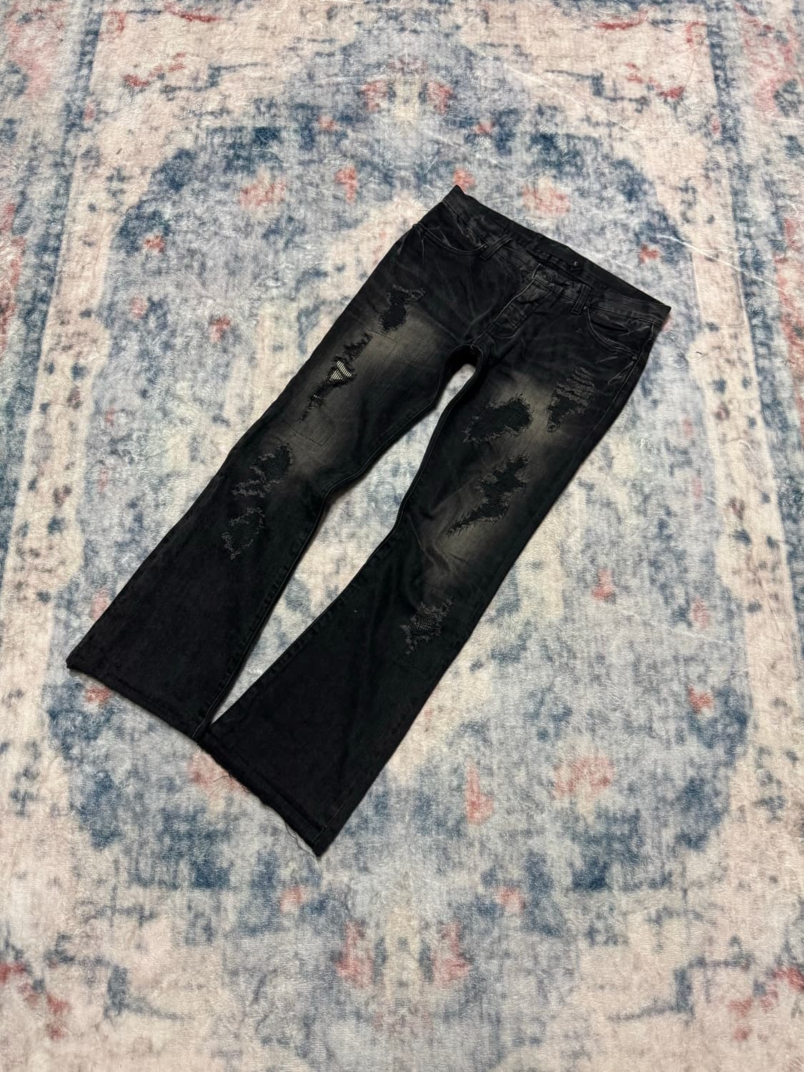 Fuga 00s archive black distressed boots  상품이미지1