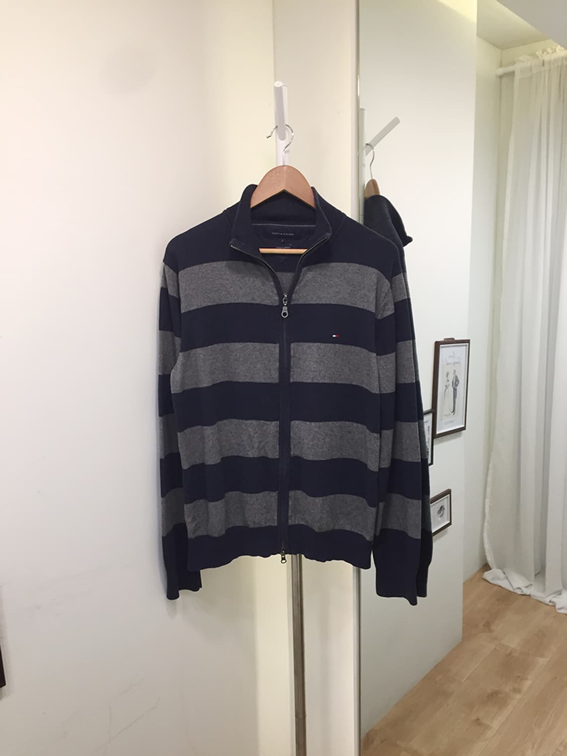 Women Tommy Hilfiger Knit Zip-up 100 상품이미지3