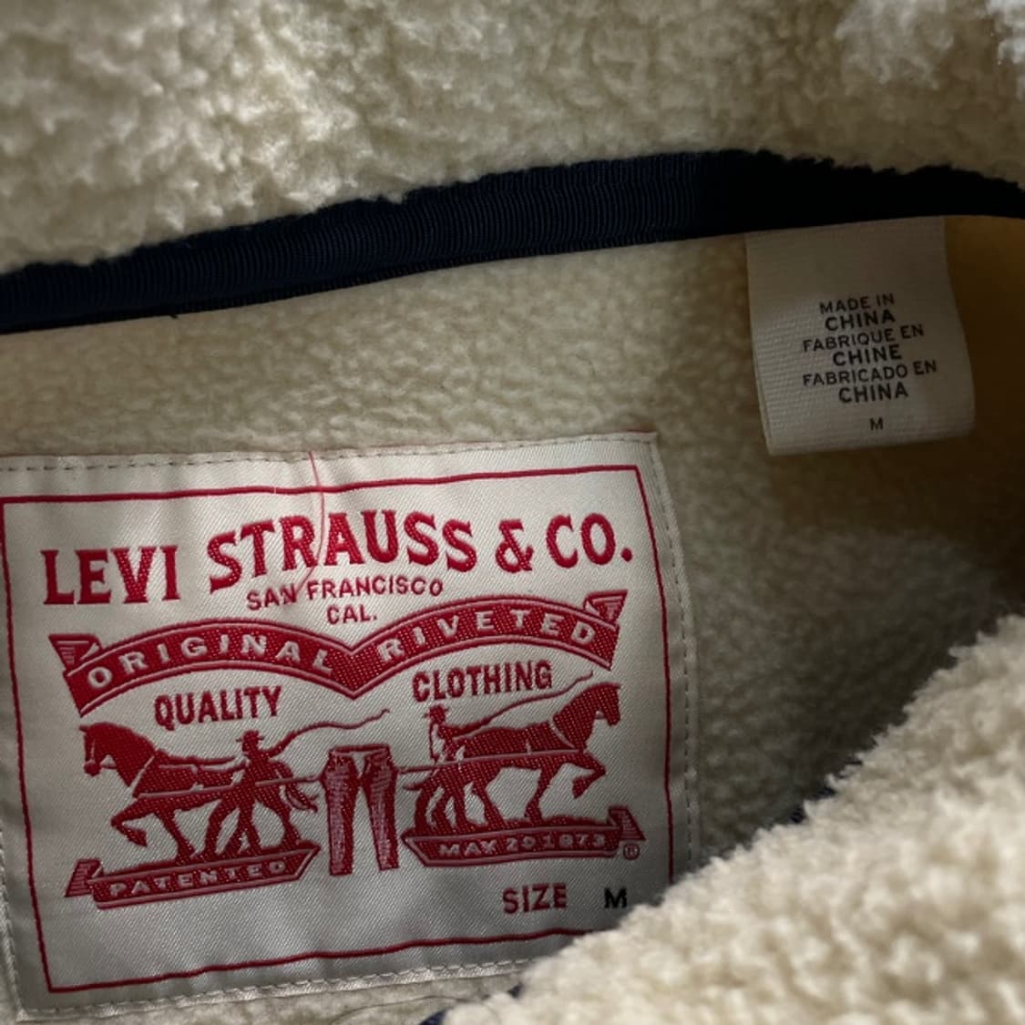 95-100 리바이스 후리스 자켓 상품이미지3