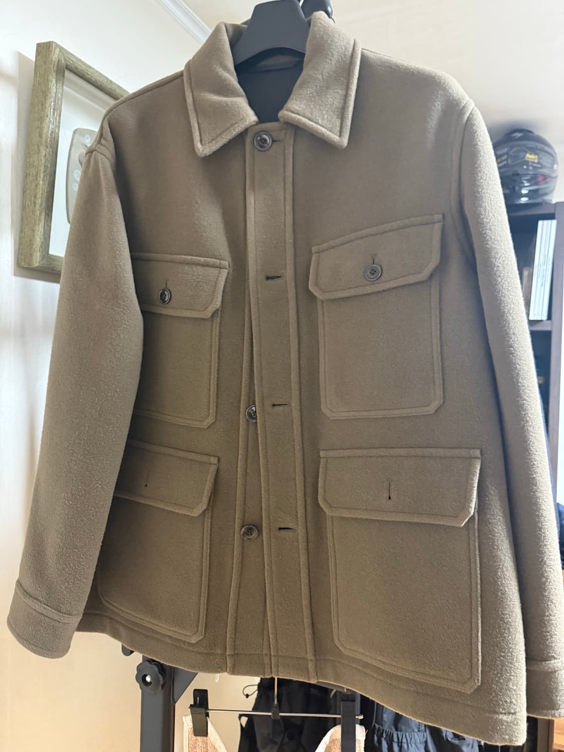 르메르 헌팅자켓 다크 스쿼럴 50사이즈 상품이미지1