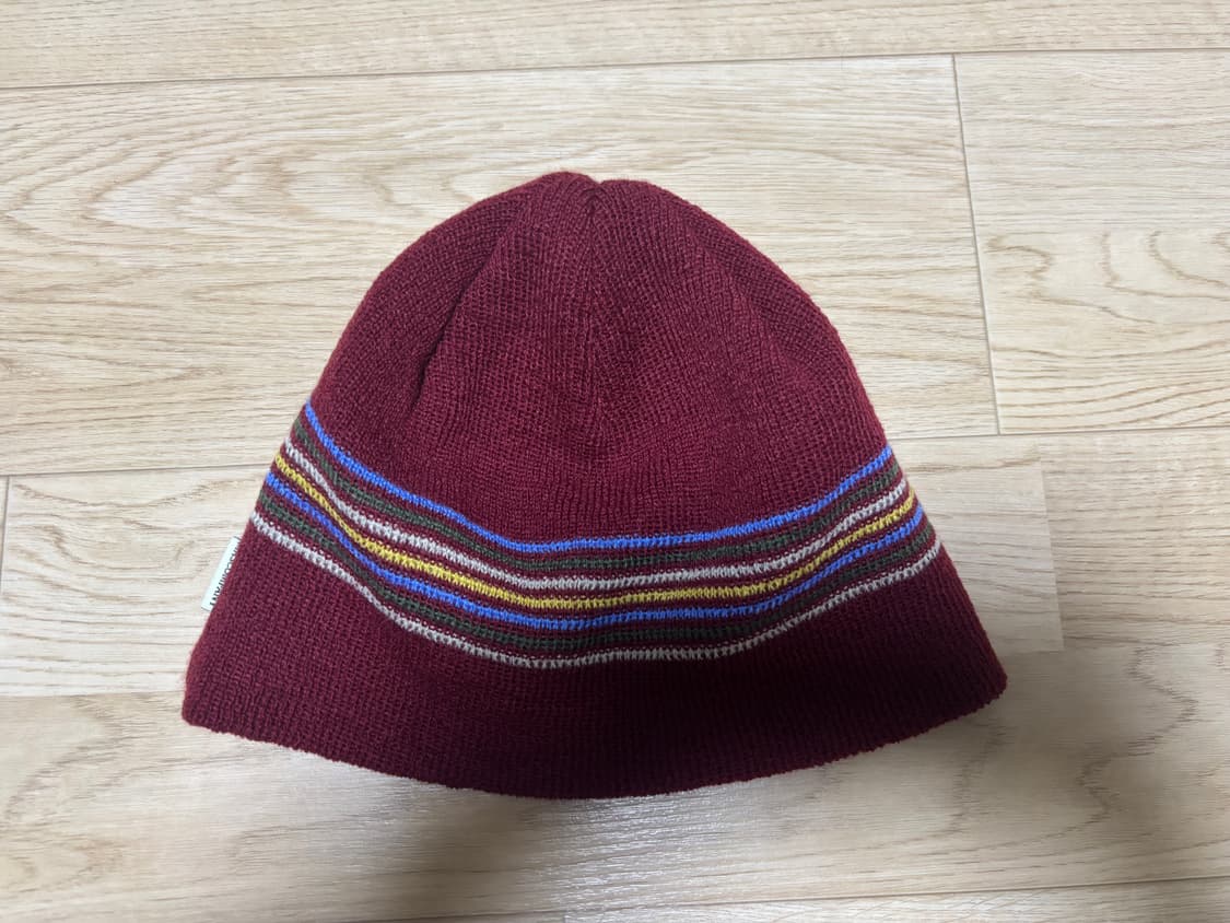 (새상품급) 마스컴퍼니 axis 비니 버건디 상품이미지2