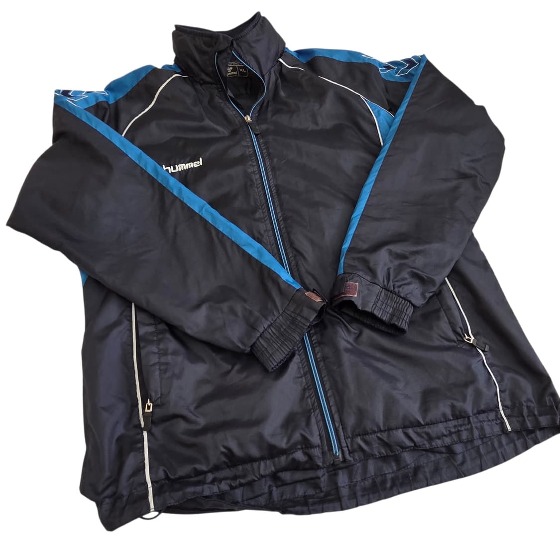 Hummel 험멜 배색 트레이닝 올드스쿨 바람막이 자켓 상품이미지3