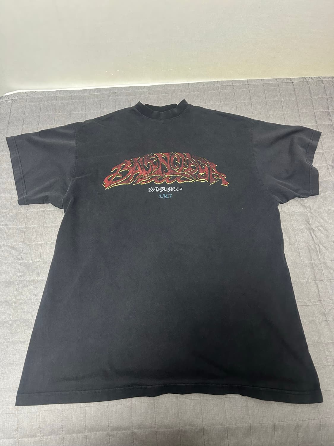 [2] 발렌시아가 익스클루시브 오프쇼어 반팔 티셔츠 상품이미지1