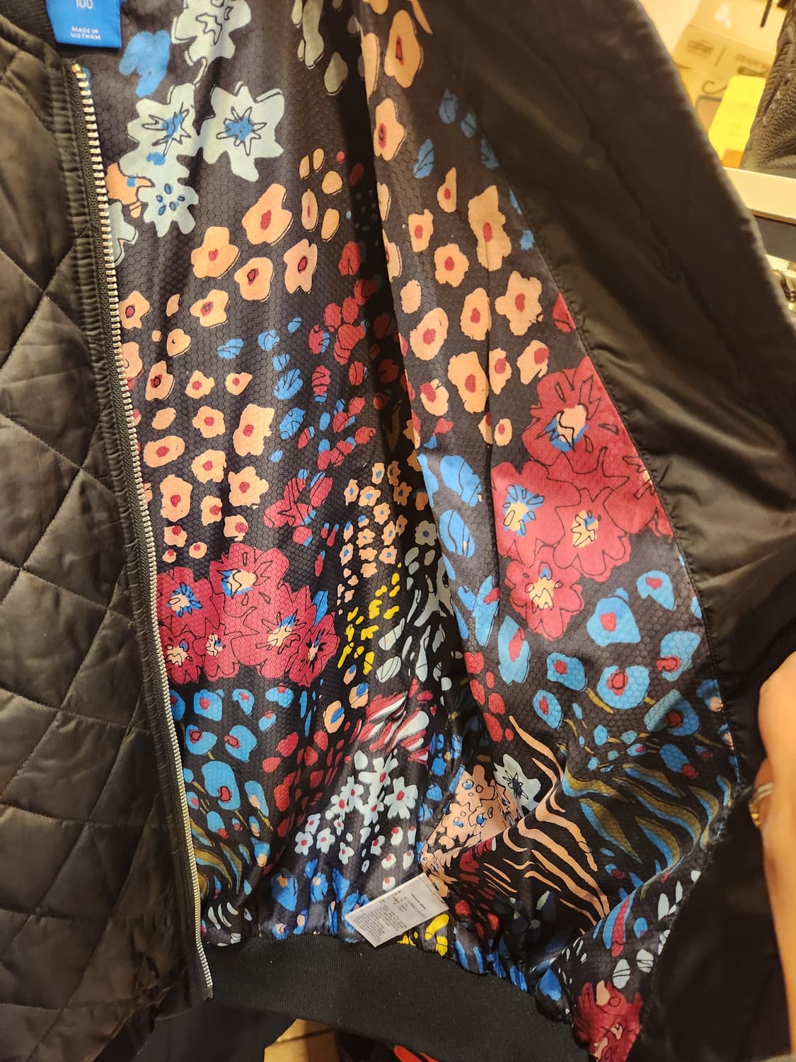 아디다스 퀼팅 봄버 자켓 상품이미지8