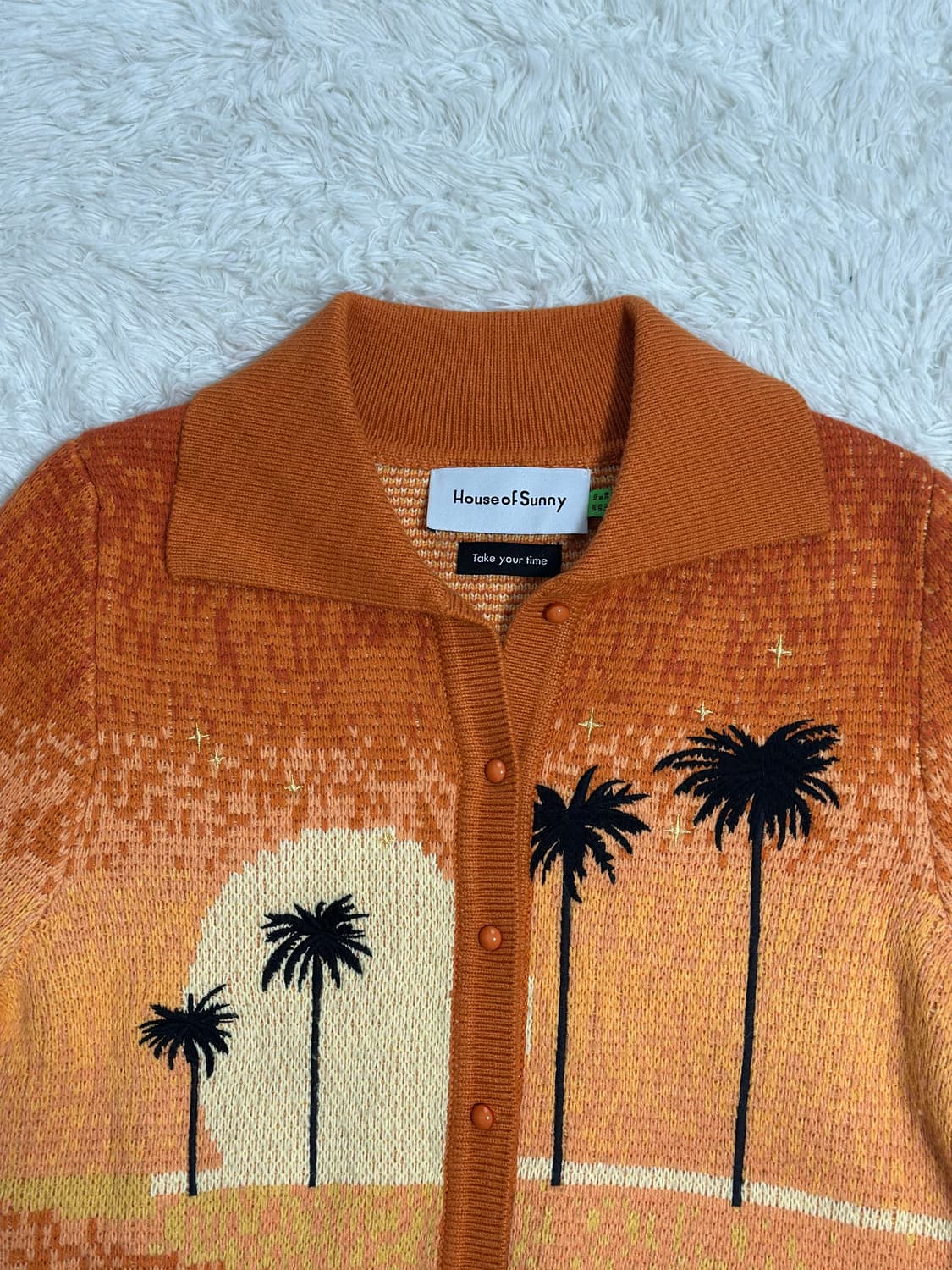 House of Sunny 야자수 니트 가디건 M 상품이미지6