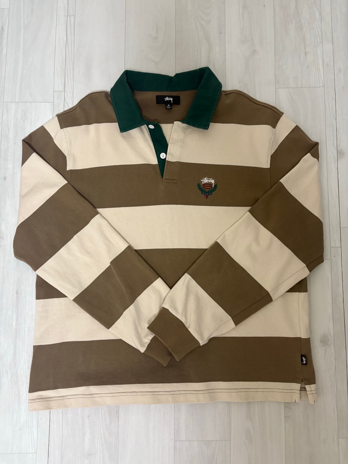 스투시 럭비 긴팔 M 상품이미지1